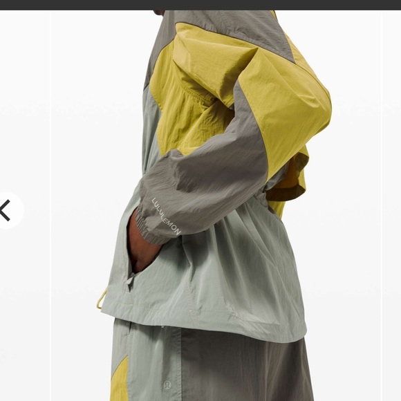 lululemon Evergreen Anorak Jacket - grey sage 6 - Picture 7 of 9